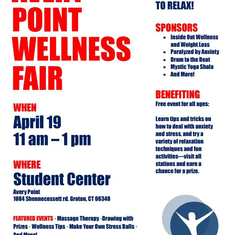 Avery Point Wellness Fair Flier
